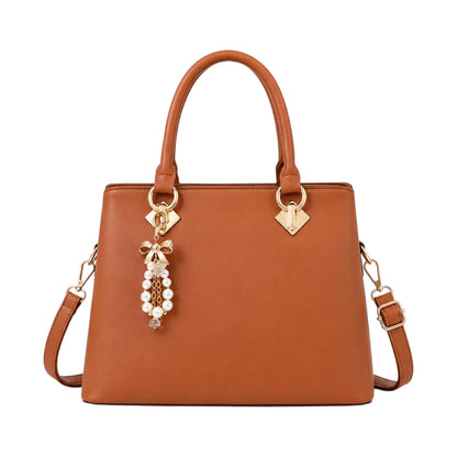 Luxford Brown AmberMuse Women's Satchel Handbag