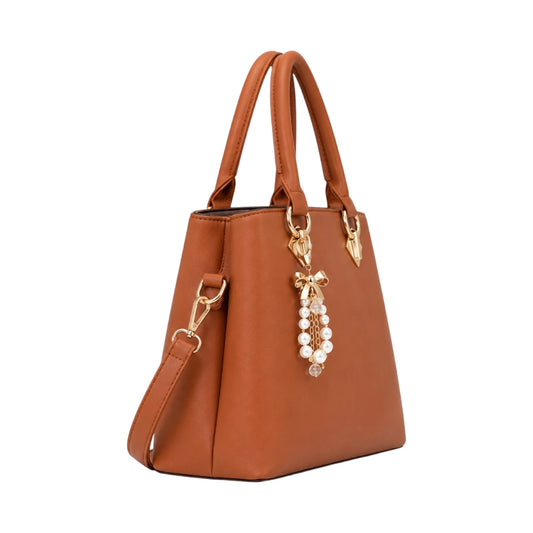 Luxford Brown AmberMuse Women's Satchel Handbag